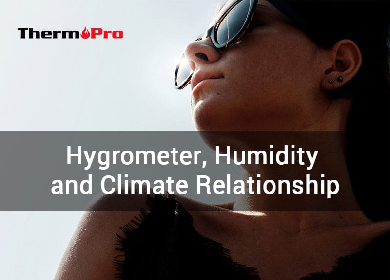 temperature, climate and humidity relationship