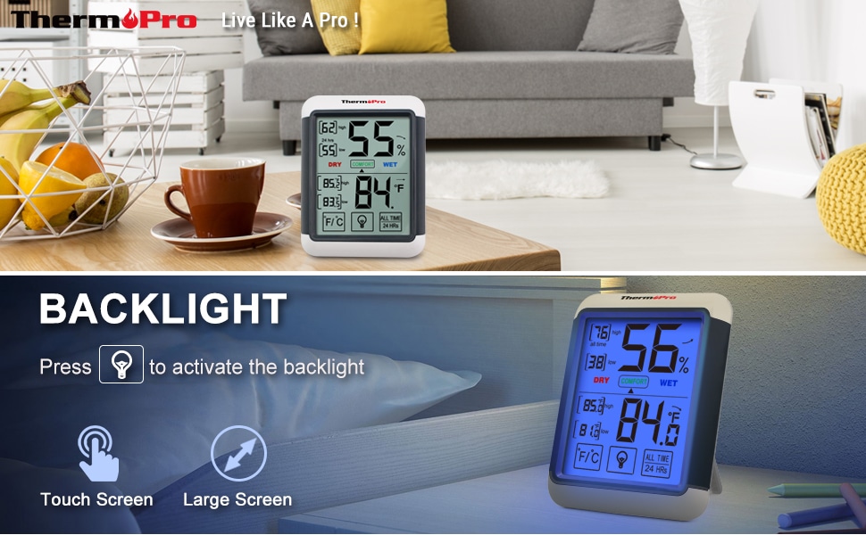 ThermoPro TP-55 Hygrometer for Home
