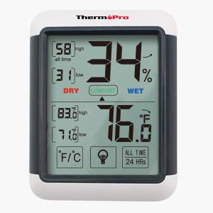 ThermoPro TP-55 Digital Wireless Hygrometer 3