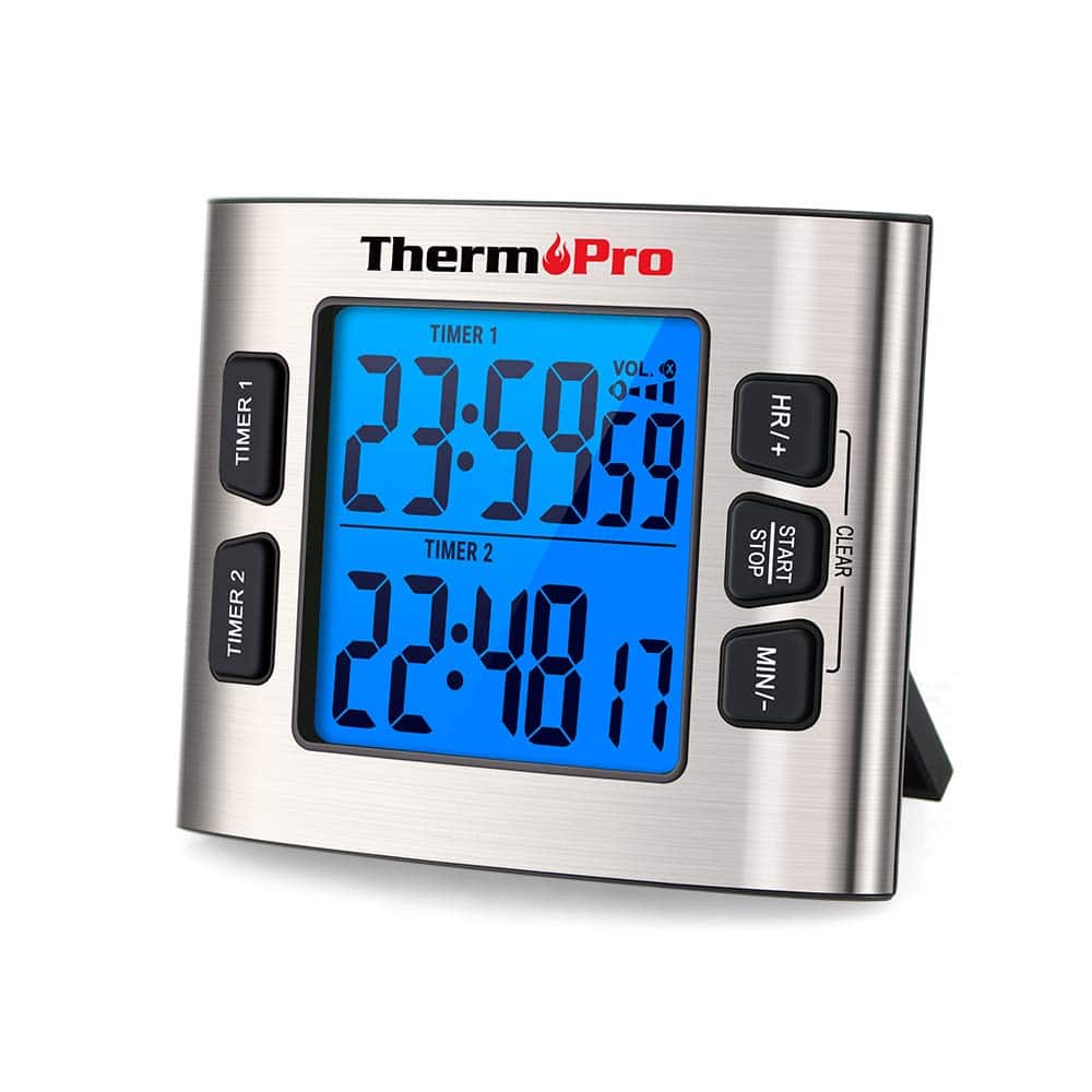 Electronic Timer Mini Portable LED Digital Kitchen Gym Control Time Clock SL# 
