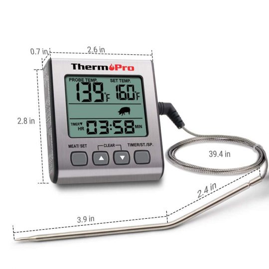 ThermoPro TP 16S Size