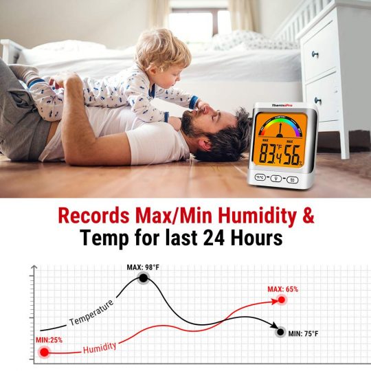 ThermoPro TP52 Temp &Humidity Records