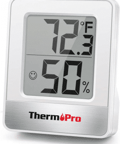 thermometer and humidity monitor