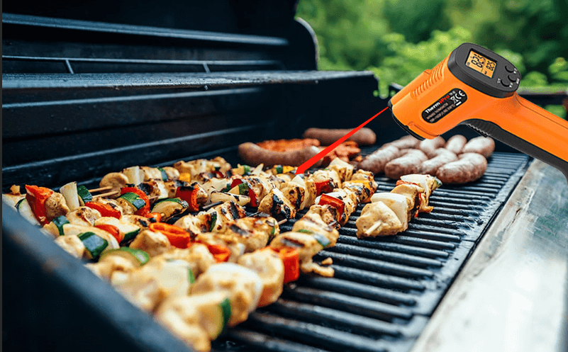 infrared thermometers used in cooking