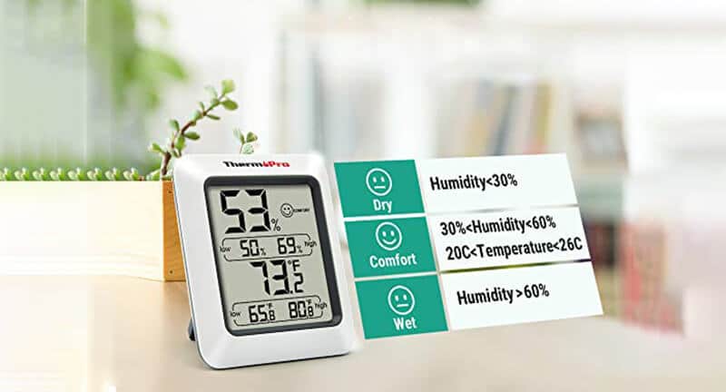 Plug & Play Temperature & Humidity Control Switch Relative Humidistat Hygrometer 
