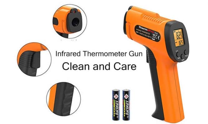 Thermometer Gun Clean and Care