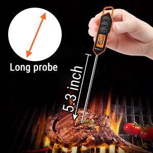 ThermoPro TP01h Instand read thermometer with Long Probeter