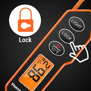 Lock Temperature & Backlight Display