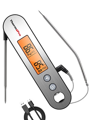 ThermoPro TP610 Large LCD Screen Dual Probe Meat Thermometer