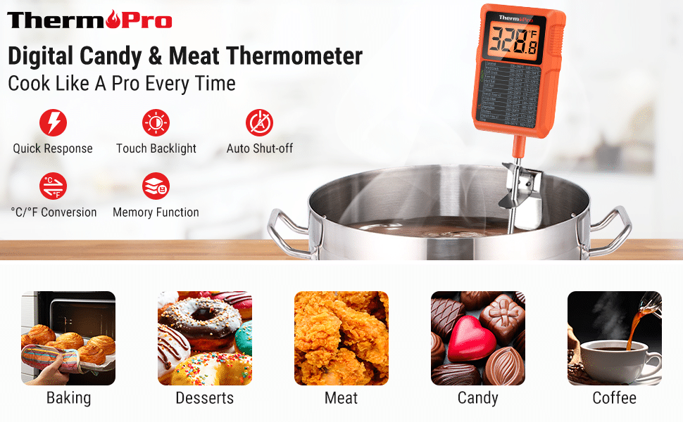 ThermoPro Digital Candy Thermometer