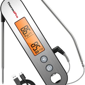 ThermoPro TP610 Dual Probe Instant Read Meat Thermometer