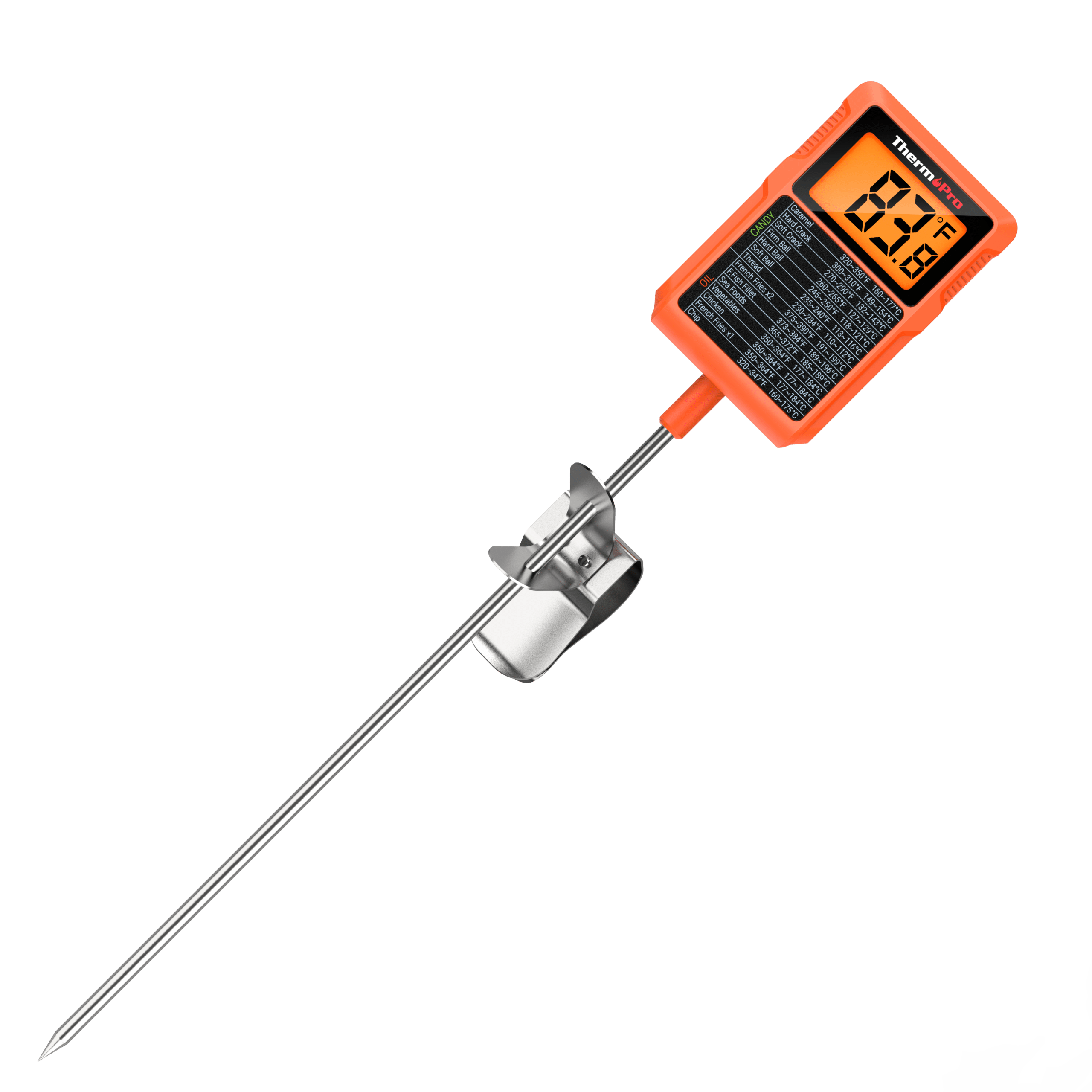  ThermoPro TP509 Candy Thermometer with Pot Clip