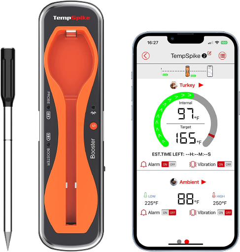 ThermoPro Twin TempSpike Premium Truly Wireless Meat Thermometer