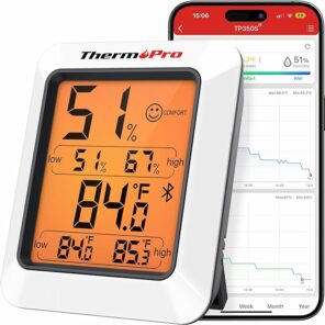 ThermoPro TP350 Indoor Hygrometer Thermometer