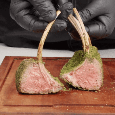 french-style herb lamb chops