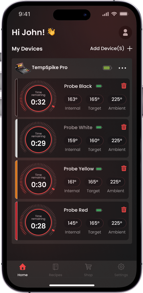 TempSpike App